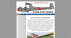 Desktop Screenshot of flyingstartmodels.com
